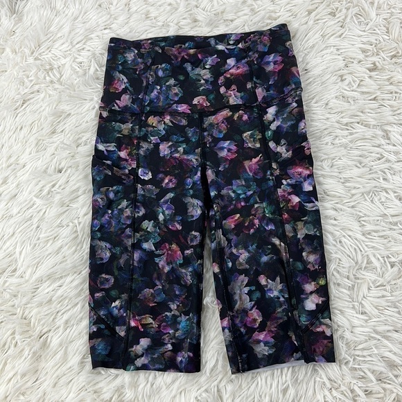 Lululemon Fast And Free Short 10" *Non-Reflective Activate Floral Multi - Picture 1 of 5